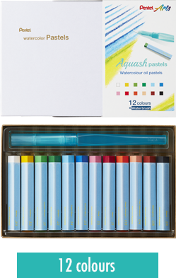 Aquash pastels (12 colors)